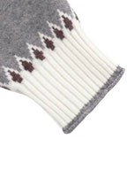 Zagrow Fair Isle Knit Jumper – Women Oversized Crew Neck Nordic Pattern Autumn Casual Chunky Jumper