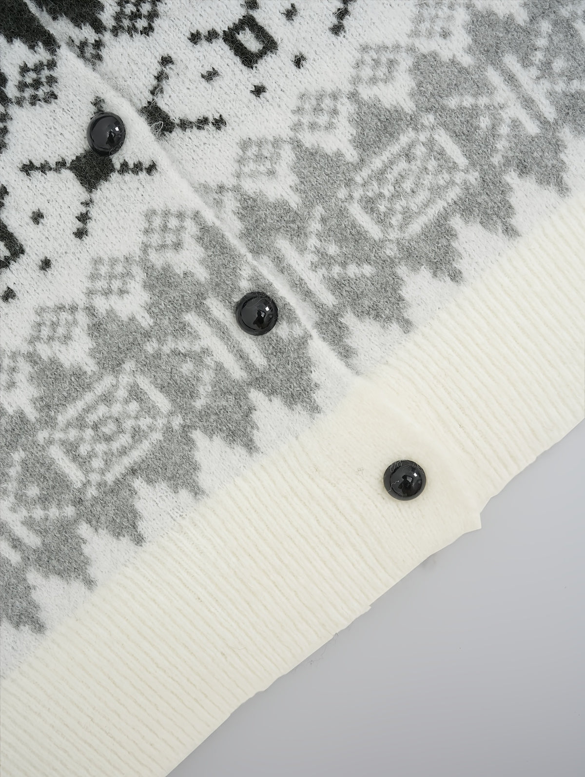 Zigmotte Fair Isle Cardigan – Fair Isle Cardigan Womens Ladies Knit Sweater Button Front Casual
