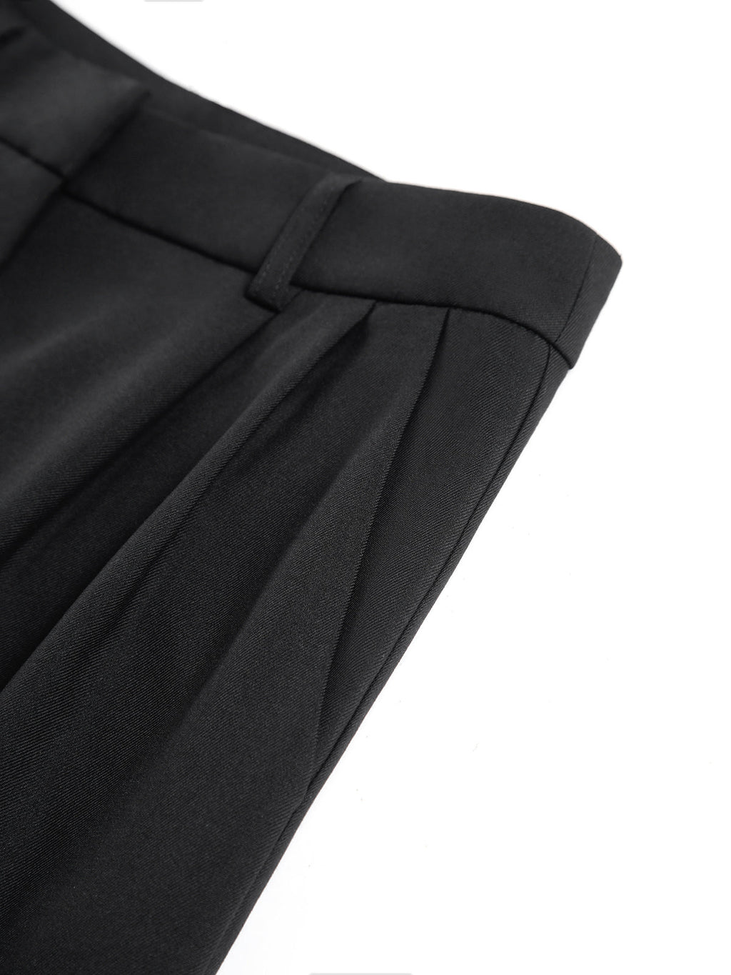 Plefron High-Waist Wide-Leg Trousers – Women Tailored Office Smart Casual Pleated Wide-Leg Trousers