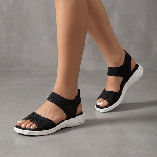 Orthopedic Sandals Women – Adjustable Strap Linen