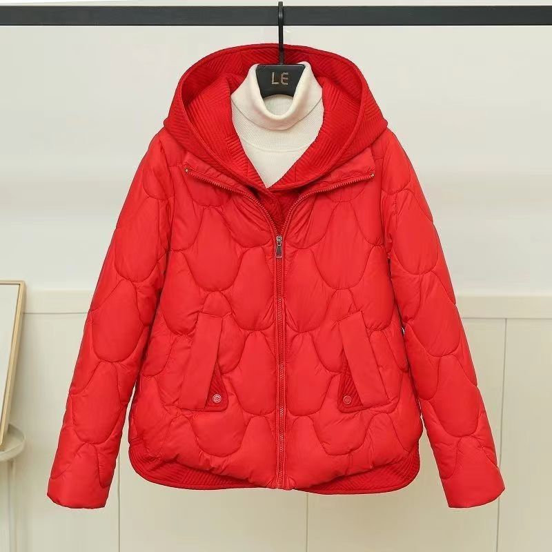 Quillow Cropped Puffer Jacket – Quilted Padded Hooded Women Casual Autumn Winter Coat