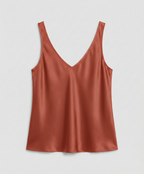 Wistra Satin V-Neck Camisole Top – Vest Top Women Sleeveless Formal Evening Ladies Elegant Camisole
