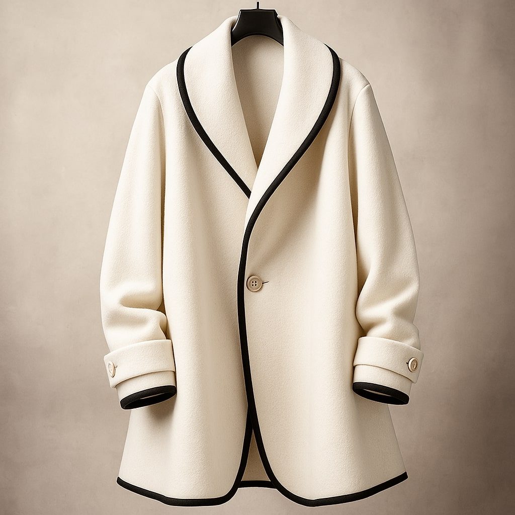 Contrell Longline Single-Breasted Blazer – Oversized Blazer Women Tailored Office Casual Workwear Jacket