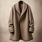 Contrell Longline Single-Breasted Blazer – Oversized Blazer Women Tailored Office Casual Workwear Jacket