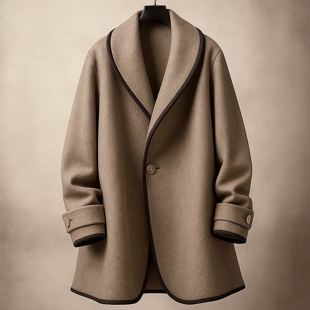 Contrell Longline Single-Breasted Blazer – Oversized Blazer Women Tailored Office Casual Workwear Jacket