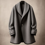 Contrell Longline Single-Breasted Blazer – Oversized Blazer Women Tailored Office Casual Workwear Jacket