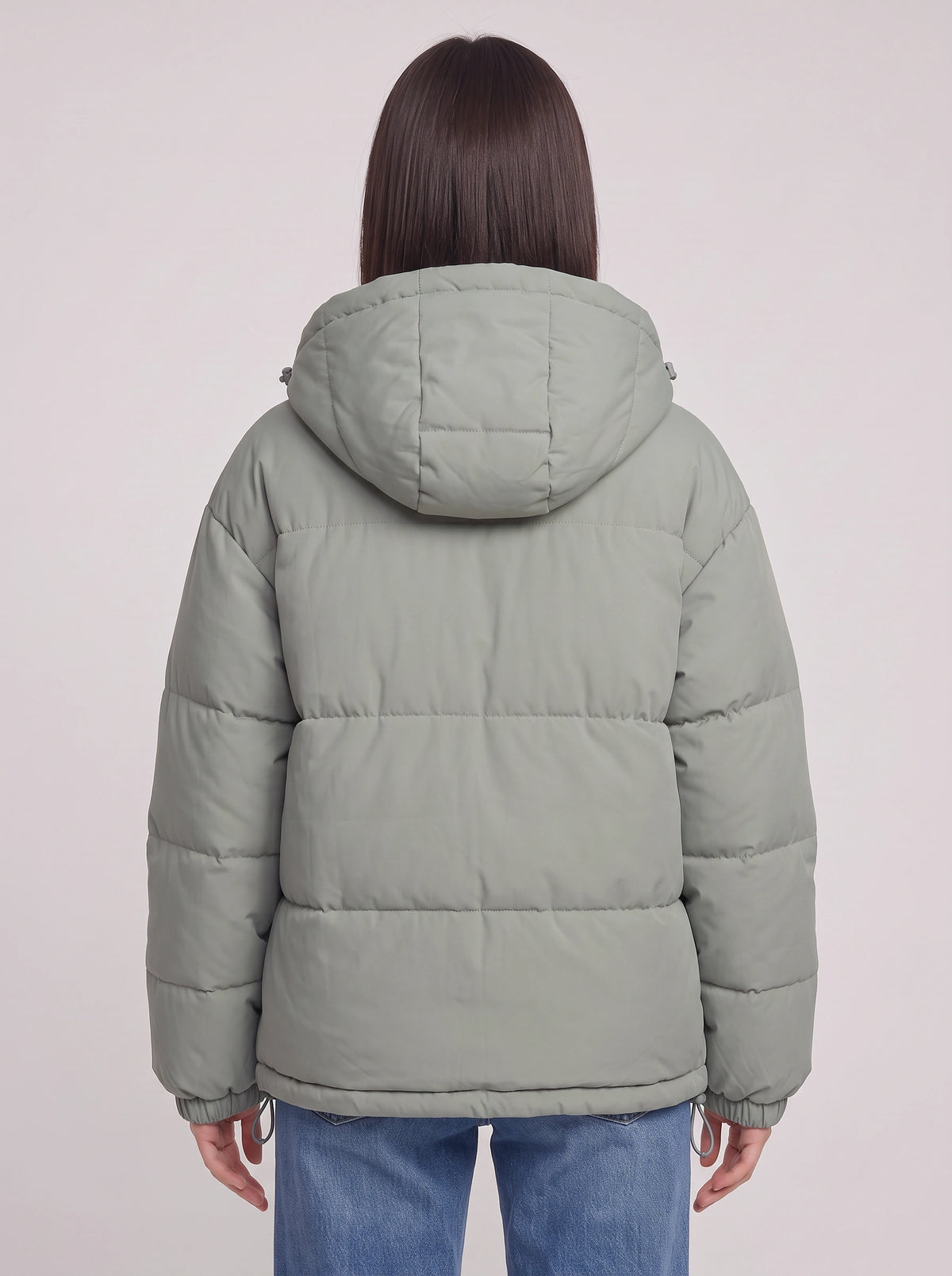 Baflyn Oversized Hooded Puffer Jacket – Women Puffer Coat Ladies Quilted Longline Winter Jacket