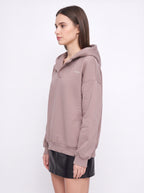 Collaris Oversized Collar Hoodie – Women Oversized Hoodie Casual Streetwear Winter Loungewear Pullover