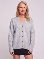 Hartonne Oversized Ribbed Cardigan – Soft Knit Women Casual Autumn Fall Loungewear V-Neck Cardigan