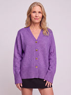 Hartonne Oversized Ribbed Cardigan – Soft Knit Women Casual Autumn Fall Loungewear V-Neck Cardigan