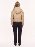 Chanquit Drawstring Waist Puffer Jacket – Oversized Cropped Women Quilted Winter Coat Autumn Streetwear