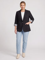 Stryffen Oversized Longline Blazer – Oversized Blazer Women Office Workwear Tailored Casual Longline Blazer