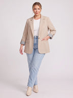 Stryffen Oversized Longline Blazer – Oversized Blazer Women Office Workwear Tailored Casual Longline Blazer