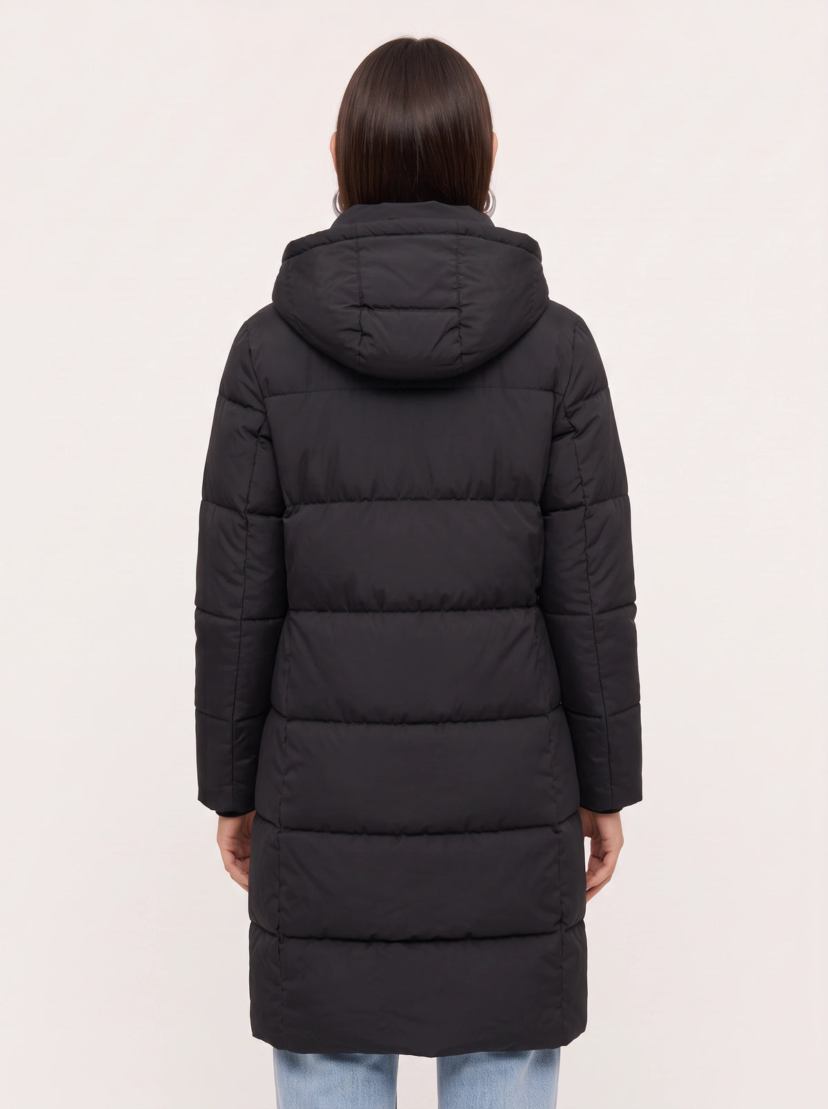 Chafflen Quilted Hooded Puffer Coat – Padded Womens Winter Jacket Casual Streetwear Outerwear