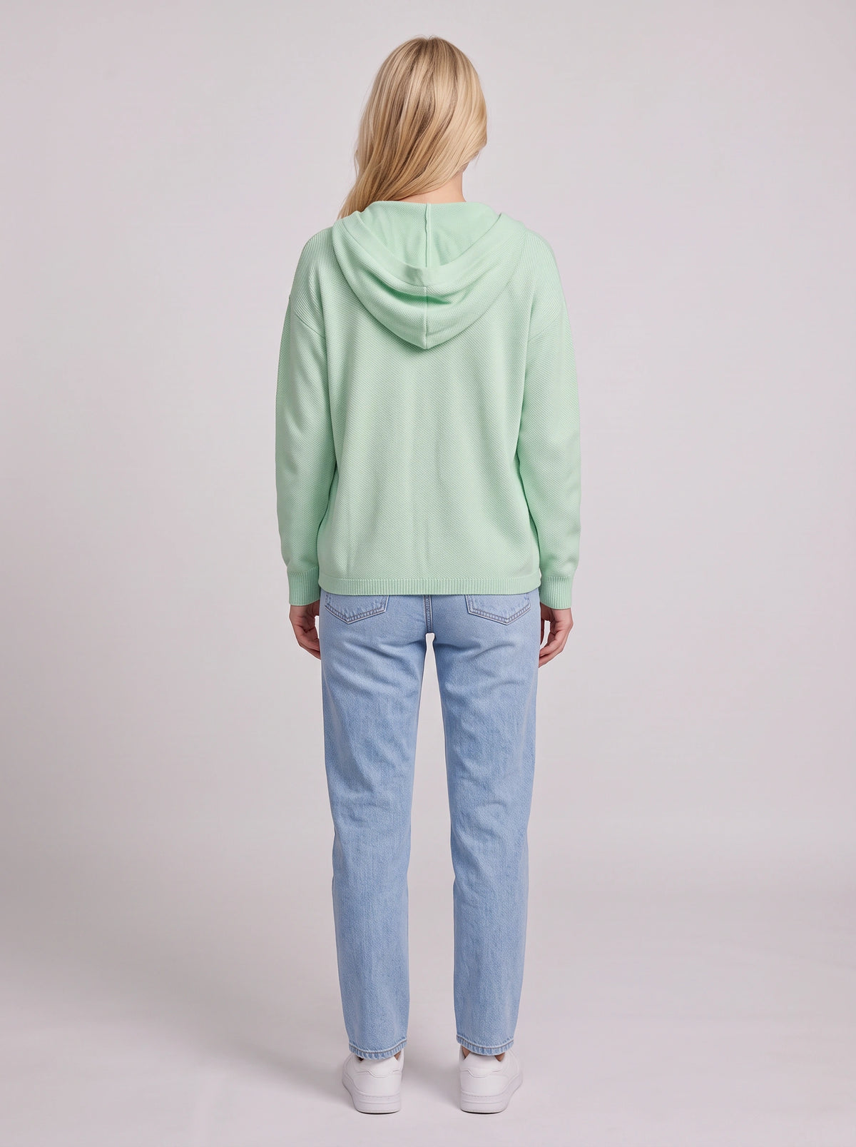 Notchora Hooded Button Front Cardigan – Women Knitwear Autumn Jacket Casual Longline Sweater