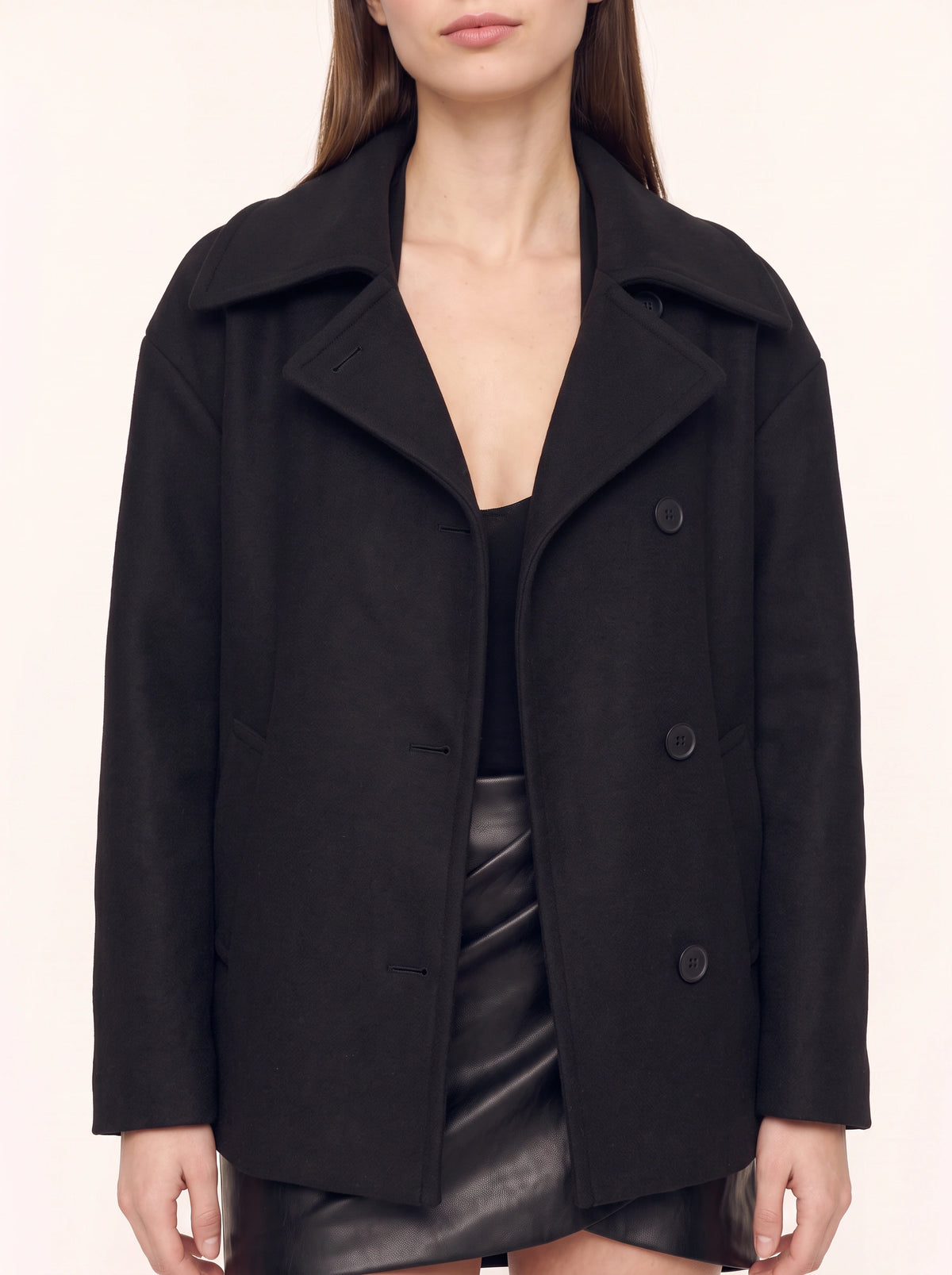 Nolapa Oversized Longline Blazer – Women Oversized Blazer Casual Office Work Tailored Formal Jacket