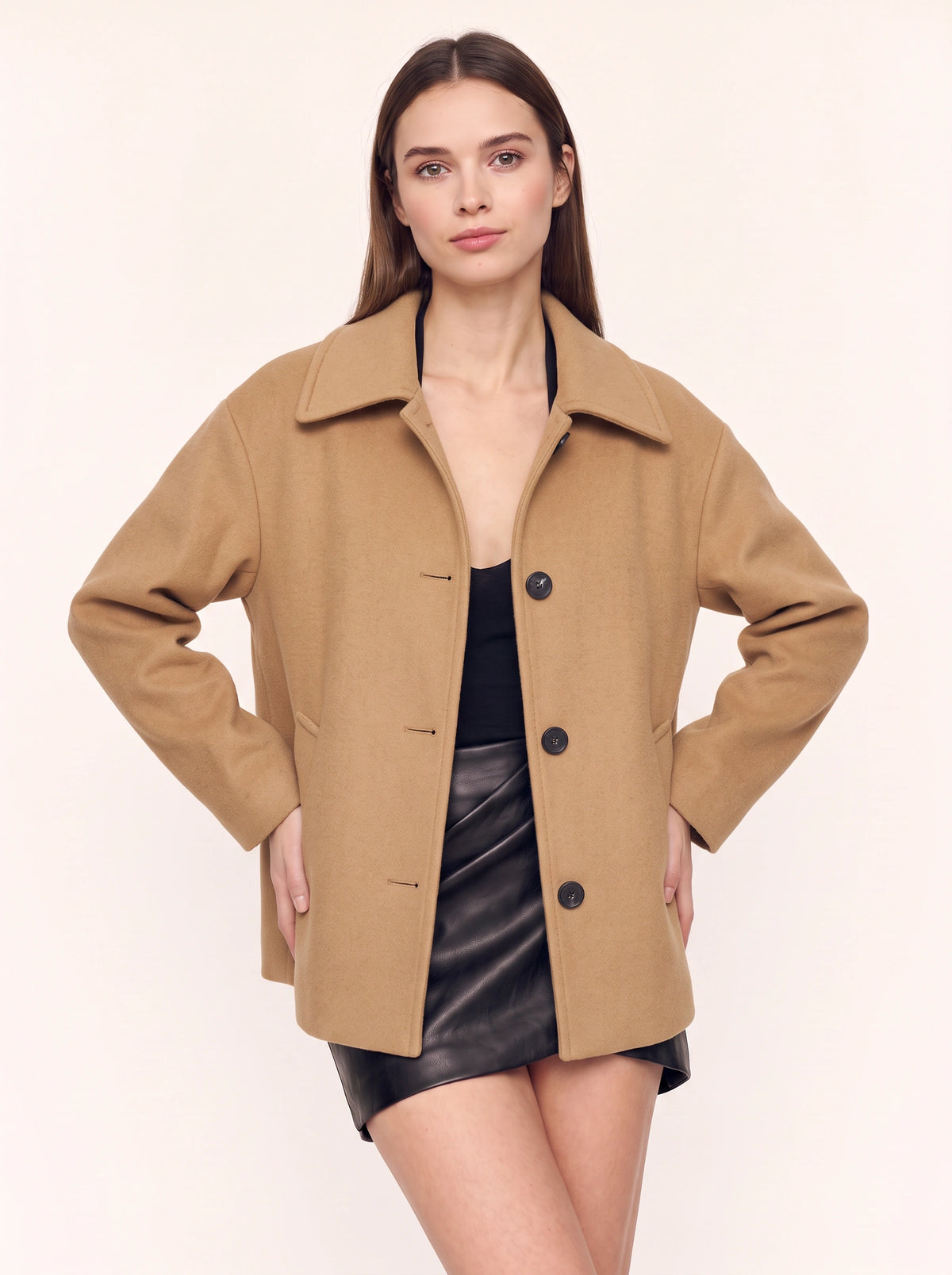 Nolapa Oversized Longline Blazer – Women Oversized Blazer Casual Office Work Tailored Formal Jacket