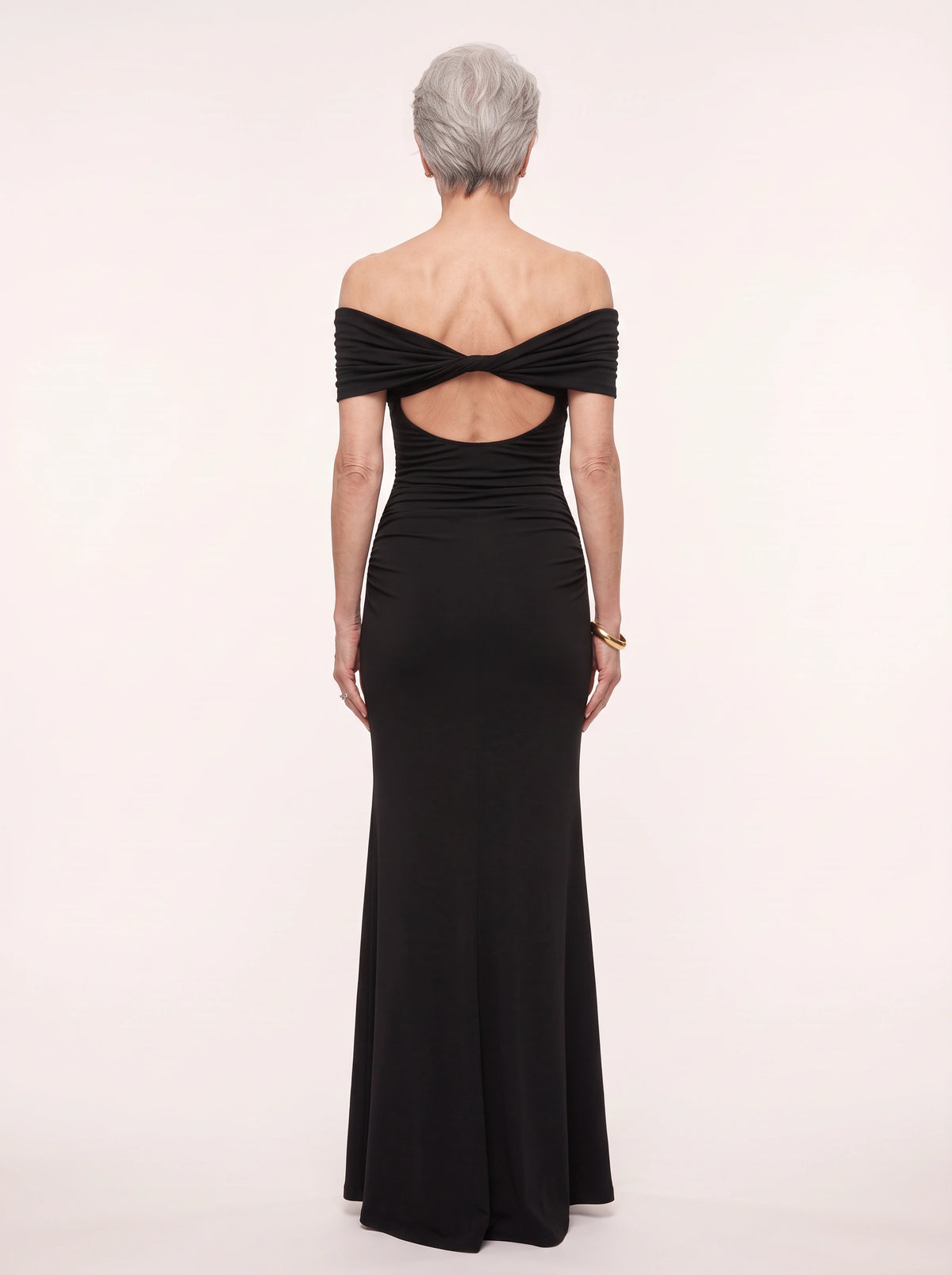 Bardisse Off-Shoulder Ruched Maxi Dress – Evening Dresses Women Formal Party Elegant Occasion Maxi Dress