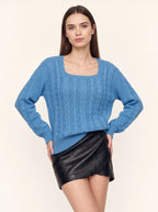 Cabwis Cable Knit Jumper – Chunky Knit Sweater Women Autumn Winter Casual Knitwear Pullover Jumper