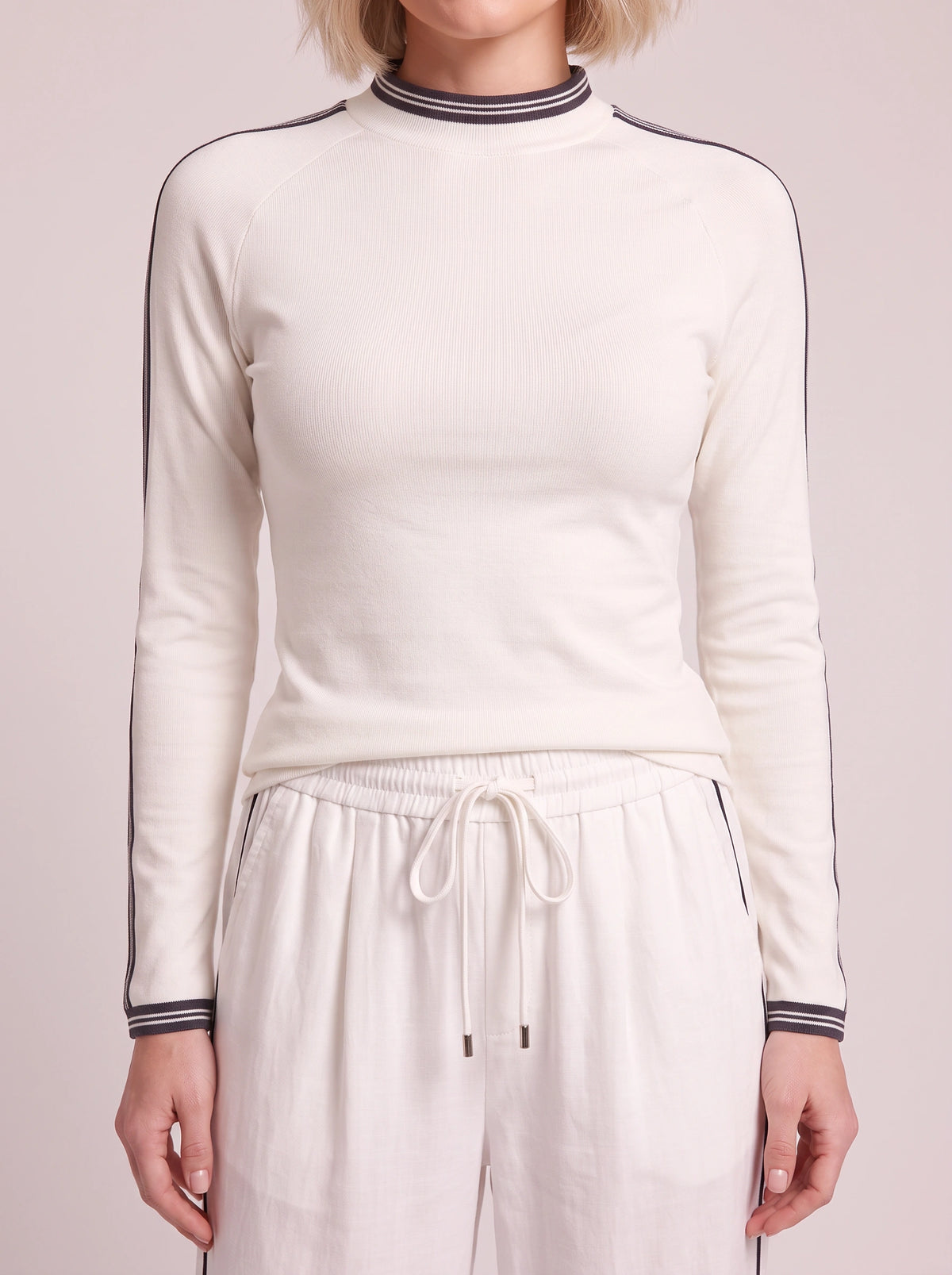 Pitrine Soft-Touch Two-Piece Lounge Set – Knitted Co Ord Women Casual Loungewear Tracksuit Fall