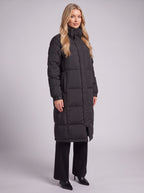 Chante Longline Padded Puffer Coat – Women Quilted Oversized Winter Casual Jacket