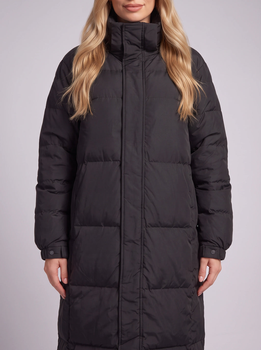 Chante Longline Padded Puffer Coat – Women Quilted Oversized Winter Casual Jacket