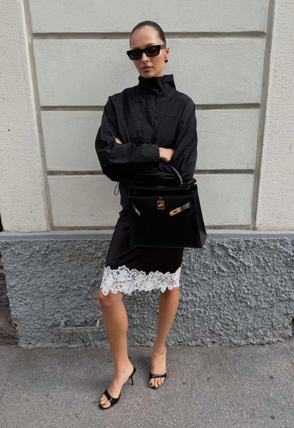 Folwick Funnel Neck Windbreaker – Oversized Puffer Jacket Women Padded Casual Streetwear Coat