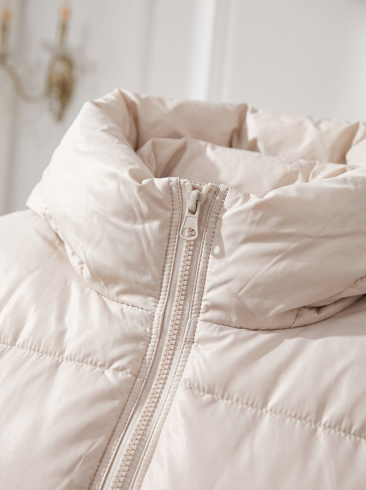 Chanquilten Hooded Longline Puffer Jacket – Padded Winter Women Warm Casual Everyday Coat Jacket