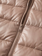 Chanquilten Hooded Longline Puffer Jacket – Padded Winter Women Warm Casual Everyday Coat Jacket