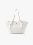 Turnloque Structured Faux Leather Shopper Bag – Women Tote Shoulder Bag Office Work Everyday Large Handbag