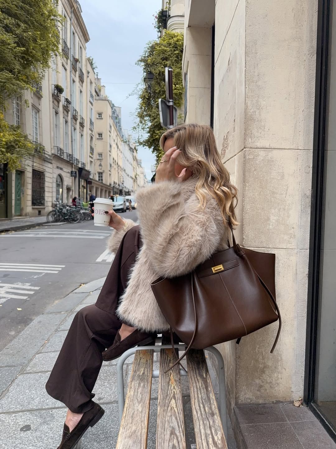Turnloque Structured Faux Leather Shopper Bag – Women Tote Shoulder Bag Office Work Everyday Large Handbag