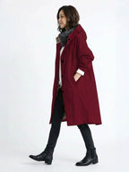 Longlynn Longline Hooded Coat – Oversized Water Resistant Women Casual Windbreaker Rain Jacket