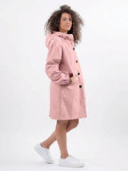 Longlynn Longline Hooded Coat – Oversized Water Resistant Women Casual Windbreaker Rain Jacket
